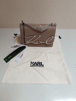 Karl Lagerfeld K SIGNATURE Shoulderbag / Umhängetasche - stone