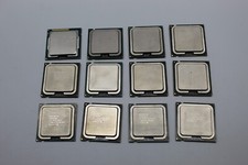 Lot of 12  Misc Intel Pentium CPUs