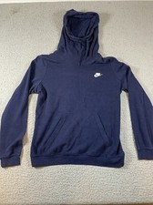 Nike XL Blue Tag VTG 80s Cross Country Running Track Pullover Hoodie