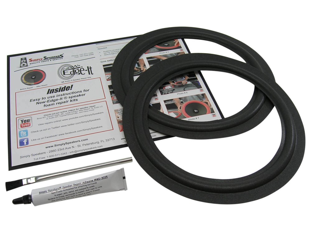 Ohm C2 C Plus D D2 10-Inch Speaker Woofer Foam Repair Kit FSK-10F