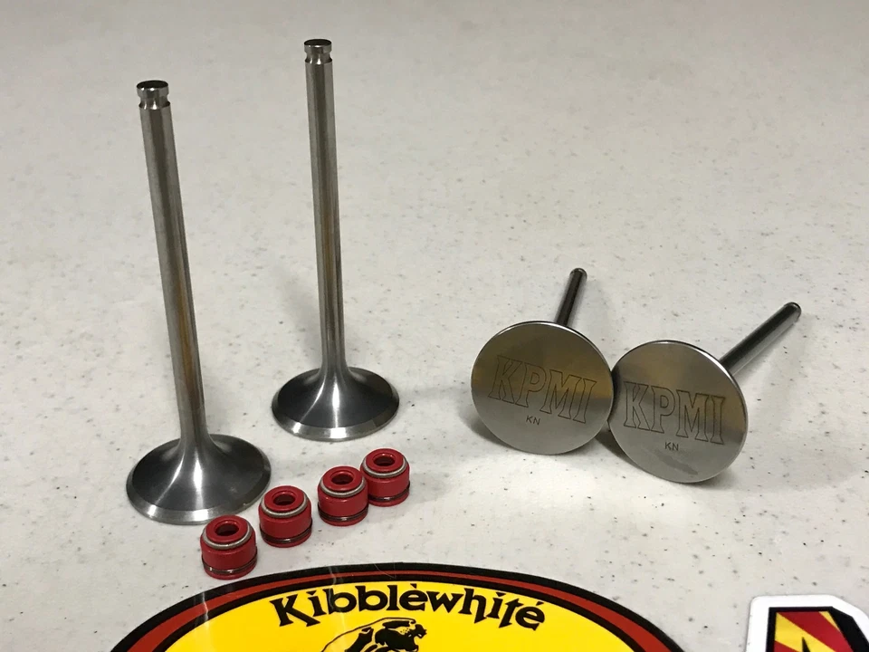 04-16 Kawasaki KX250F KX 250F TITANIUM Kibblewhite Intake Exhaust Valves Seals - Image 2 of 2