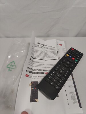 RC-G008 Replace Universal Remote Control Fit for Samsung, Sony, LG Philips Sanyo