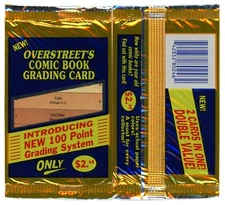 Overstreet Comic Book Grading Card OWL/ONE Vintage Factory Sealed Pack