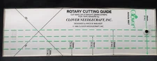 Clover Needlecraft Rotary Cutting Guide # 807 - For Tape/Strips Makers - 1995