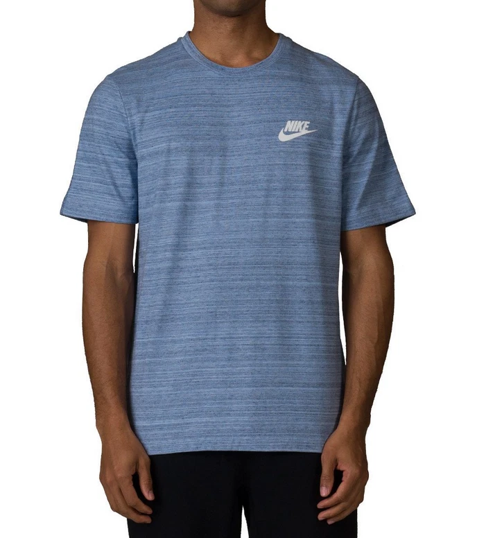 Nike Advance 15 Knit Running Men T-Shirt Blue 837010 450