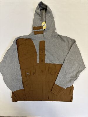 New  Mnml Long Sleeve Hoodie Sweatshirt Size S