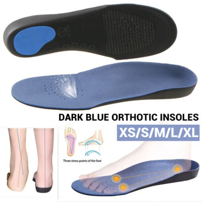 2 Paar Ortheseneinlagen zur Fußgewölbestütze Plantarfasziitis Plattfüße & Fersenschmerzen