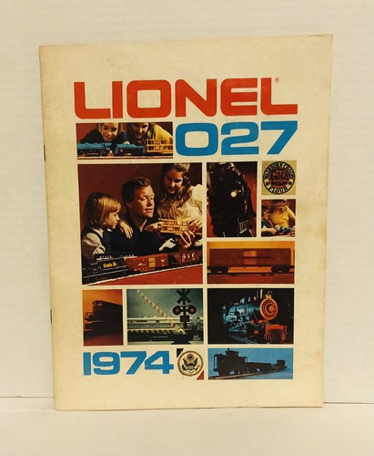 1974 Lionel 027 Toy Train And Accessory Book Catalog Pamphlet Good Condition