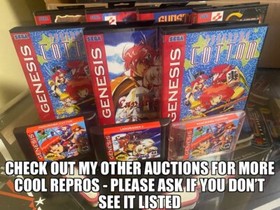 Sega Genesis Pulseman, English. Game, Case. Never released.