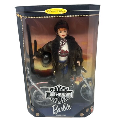 HARLEY DAVIDSON BARBIE #2 Redhead NRFB MINT collector edition #20441