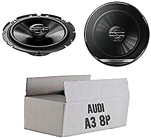 Enceintes Pioneer pour Audi A3 8P 16 cm 2 voies coaxial auto boîtes 300 W kit de montage - Photo 1/1