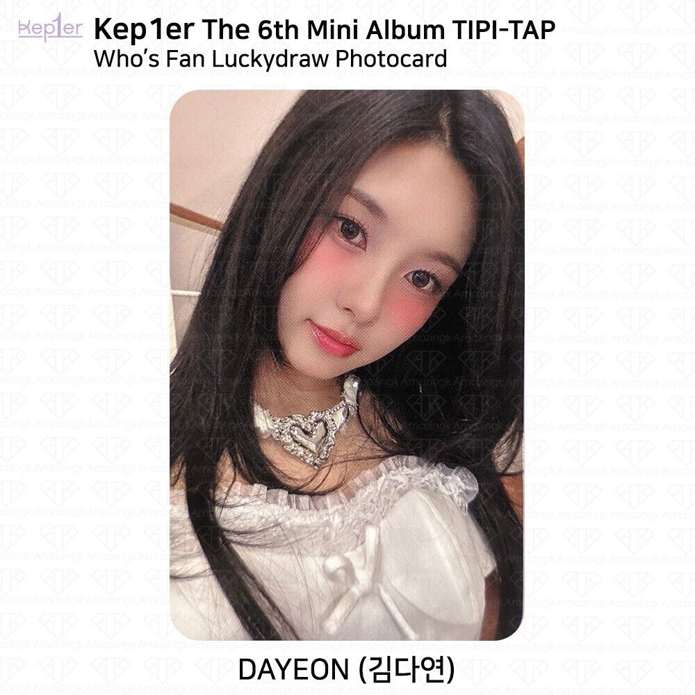 Kep1er The 6th Mini Album TIPI-TAP Who's Fan Luckydraw Kep1er The 6th Mini Album TIPI-TAP Who's Fan Luckydraw