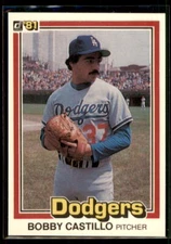 1981 Donruss  Bobby Castillo  #298 Los Angeles Dodgers