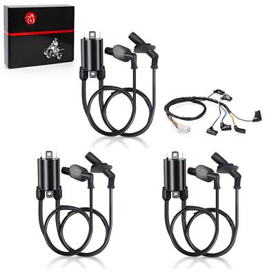 3pcs Ignition coil & 1pcs Sub-wire For Honda Gold Wing 1500 GL1500 A/SE/I 89~00
