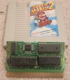 Vintage NINTENDO NES Super Mario Bros 2 ASIAN VERSION - No Seal