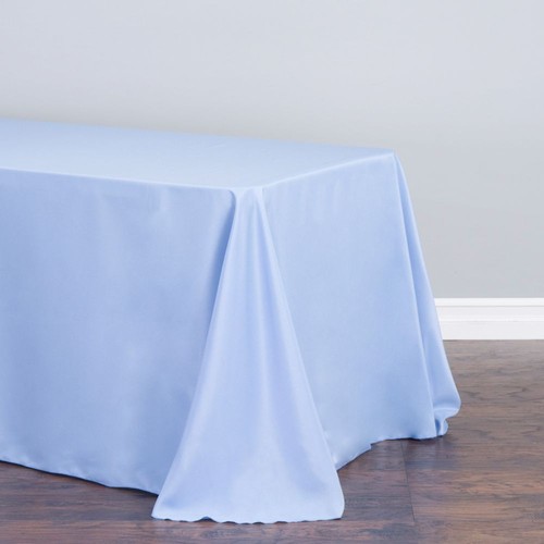 LinenTablecloth 90 x 156 in. Rect Poly Tablecloths,33 Color! Wedding Event Party - Picture 56 of 67