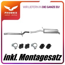 Citroen C5 I 1.8 2.0 (2002-2005) Auspuffanlage Mittelrohr+Endschalldämpfer