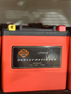 Harley Davidson Battery lithium 6Ah 12V Motorcycle starter