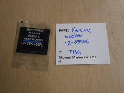 #ad 12 35950 Mercury washer NOS T86 $13.99