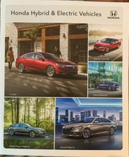 2019 Honda Hybrid & Electric Vehicles Brochure
