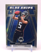 2022 Mosaic Football Drake London  Blue Chips RC #BC-6 Falcons