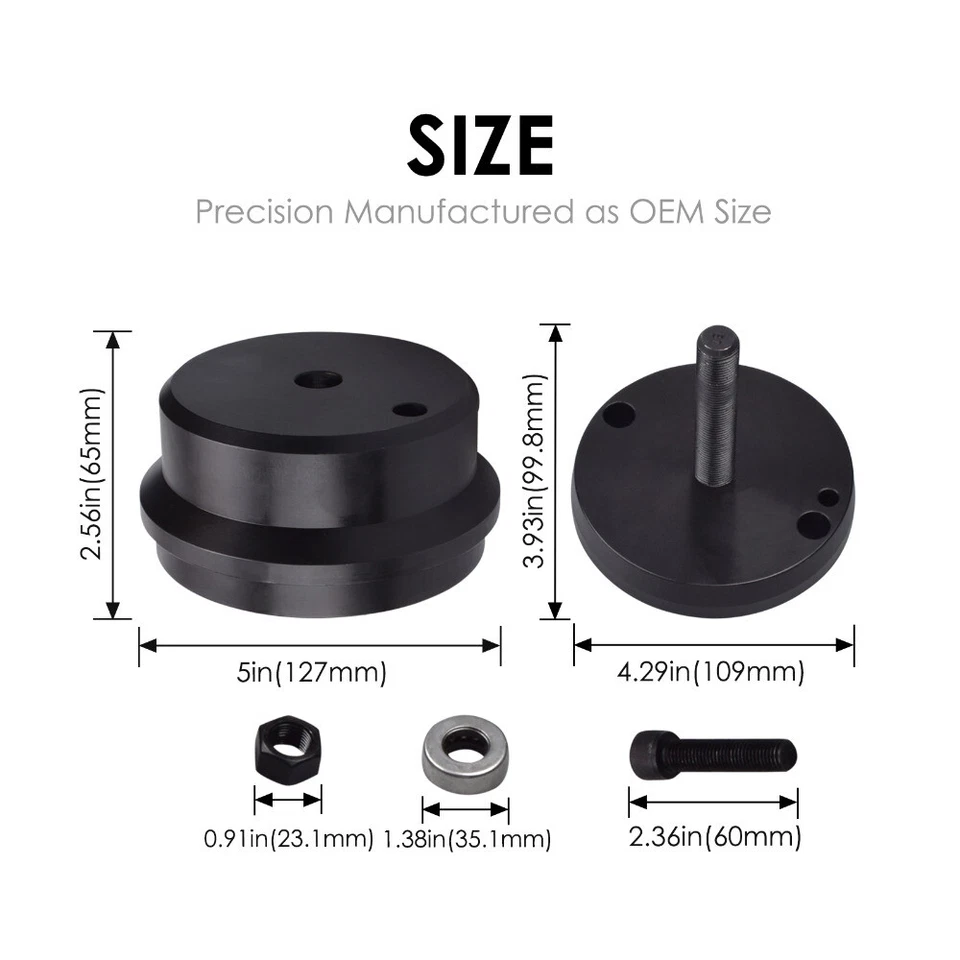 Herramienta de instalación de sello de cigüeñal trasero para Powerstroke de 6,7 L para Ford F-250 F-350  Foto 2 de 4