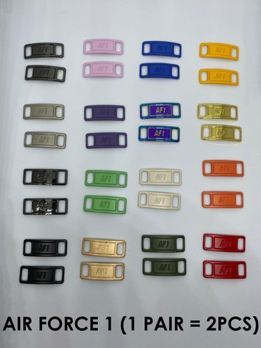 AF1 REPLACEMENT LACE LOCKS METAL CUSTOM 