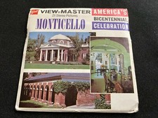 GAF View-Master A827 MONTICELLO, VIRGINIA