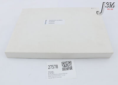 【/】 27578 SANTIS ANALYTICAL PACKED COLUMN 2M, SULFINERT PP-QS50/80