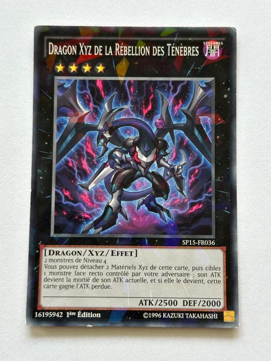 Yu-Gi-Oh - JCC - SP15-FR036 - Dragon XYZ of the Dark Rebellion