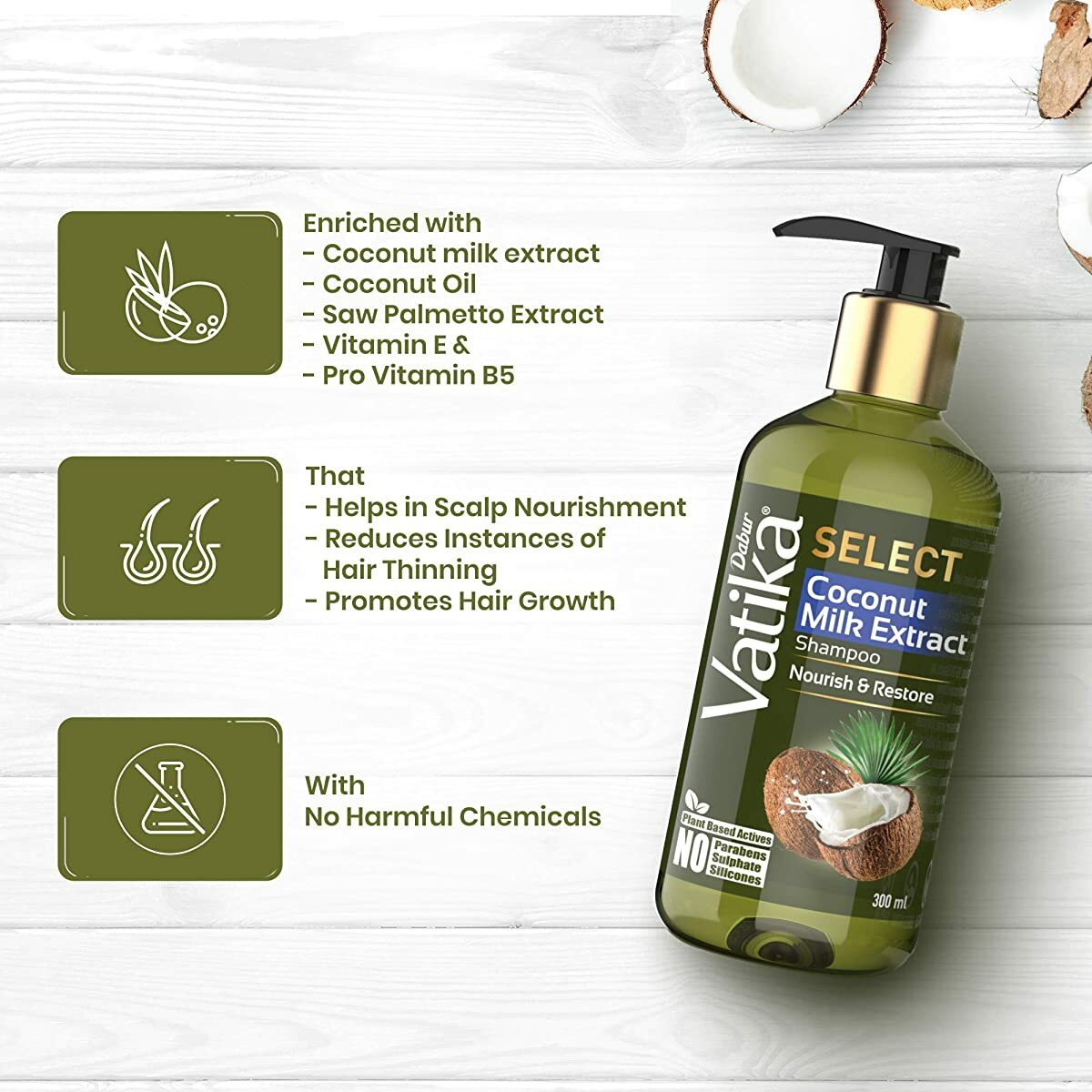 DABUR+Vatika+Select+Coconut+Milk+Extract+Shampoo+7C+Nourish+26