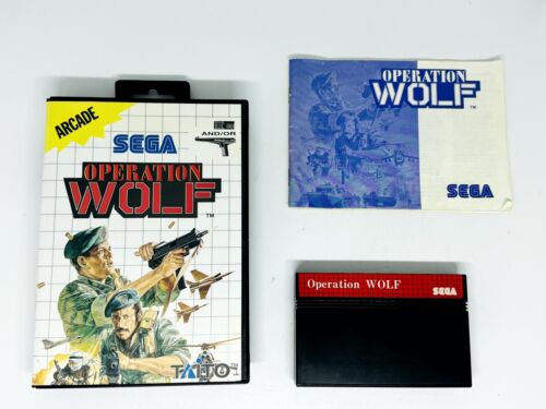 Sega Master System - Operation Wolf - Afbeelding 1 van 2