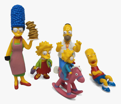 シンプソンズ　simpsons 5体　まとめ売り Simpsons Movie Family Set of 5 Action Figures 2007 Homer Marge