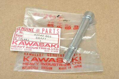 NOS OEM Kawasaki 1974-78 KZ400 Front Brake Caliper Shaft Bolt