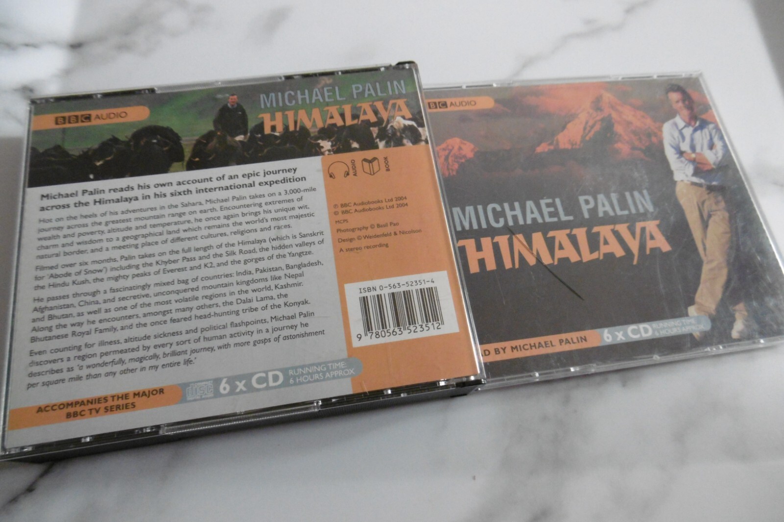 HIMALAYA MICHAEL PALIN 6 CD BBC AUDIO 6 HRS EVEREST K2 KHYBER PASS SILK ROAD