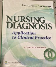 Nursing Diagnosis: Application to Clinical Practice Lynda Juall C