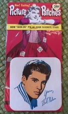 Rick Nelson Vintage 1958 PATCH NOS Picture Patch American Bandstand Crazy Man!