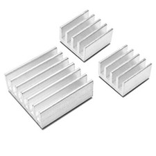 3PCS One Set Aluminum Heatsink Cooler Adhesive Kit for Cooling Raspberry Pi