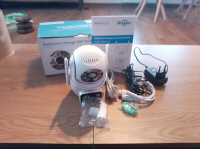Dual Lens Linkage Wifi Security Camera