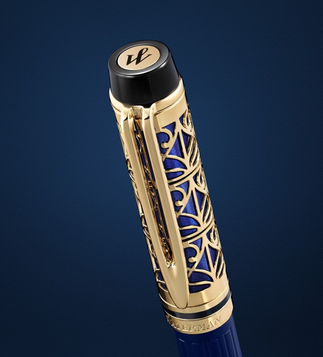 Waterman Man Bleu De Paris M Limited Edition Fountain Pen | eBay
