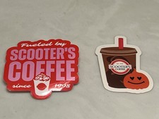 Scooters Coffee Pumpkin Sticker  Fueled By Scooters Sticker Brand New
