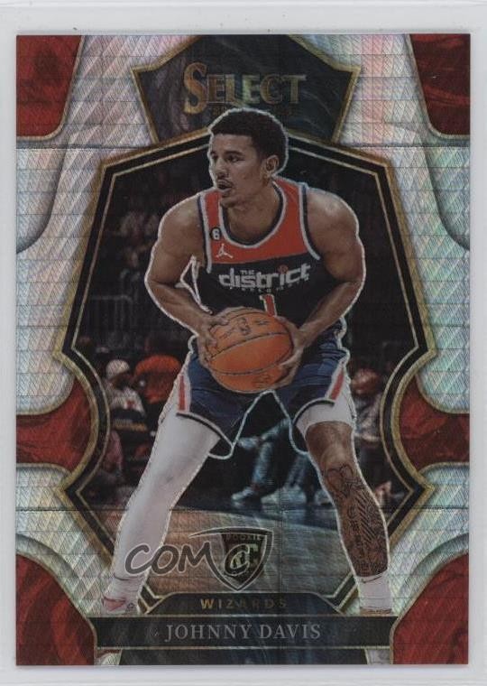 2022 Select Premier Level Lucky Envelopes Prizm /8 Johnny Davis Rookie RC 14cm