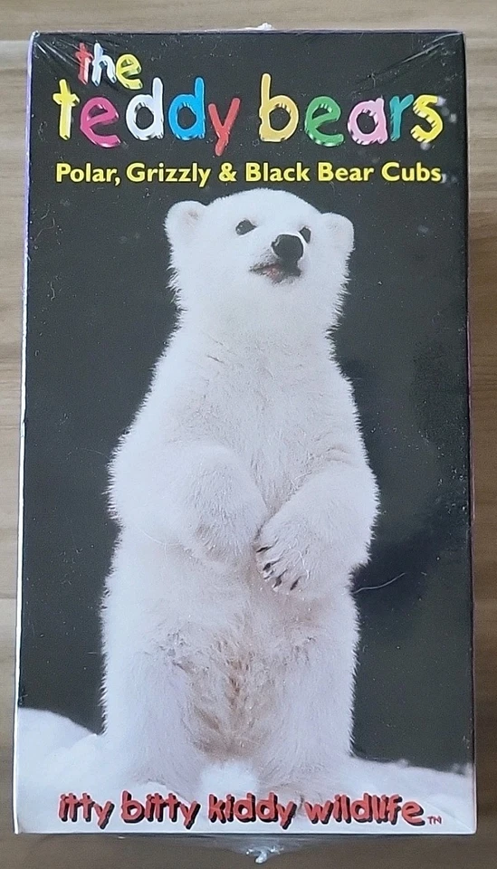 Set of 5 - Itty Bitty Kiddy Wildlife VHS 2002 Children's Educational. NEW SEALED - Image 2 of 4