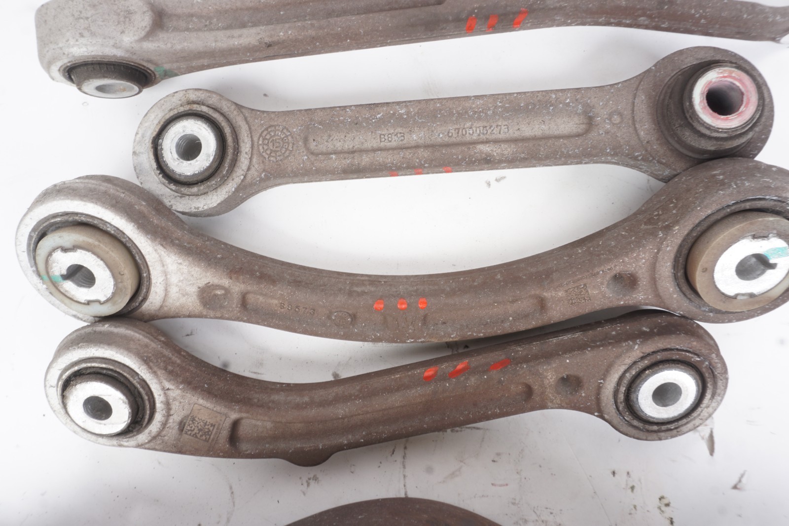 2014 - 2019 Maserati Ghibli Rear Left Driver Side Control Arm Set Of 5 OEM