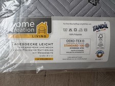 Tagesdecke Leicht Bettüberwurf 210 X 280 cm mit Wendeseite Helles Grau