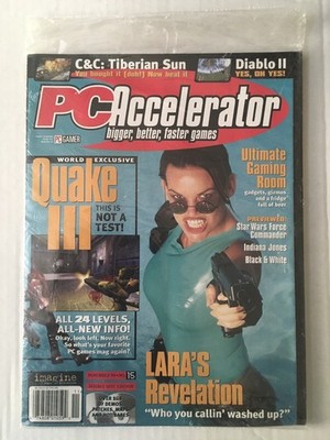 PC Accelerator Magazine NOV 1999 - Back Issue GAMER Magazine (CD-ROM) QUAKE III