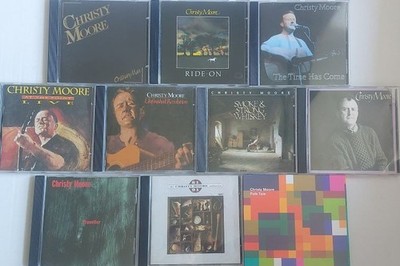 10CD Christy Moore - Christy Moore + Folk tale + Traveller + Ordinary man + more