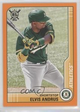2021 Topps Big League Veterans & Rookies Orange Elvis Andrus #120 0l0z