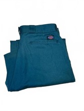 Dickies Green Work Trousers – W34 L28 – Good Pre-Loved Condition