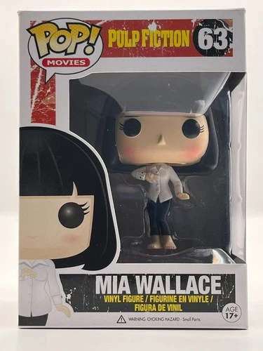 Funko POP!  Movies Pulp Fiction Mia Wallace 63 VAULTED